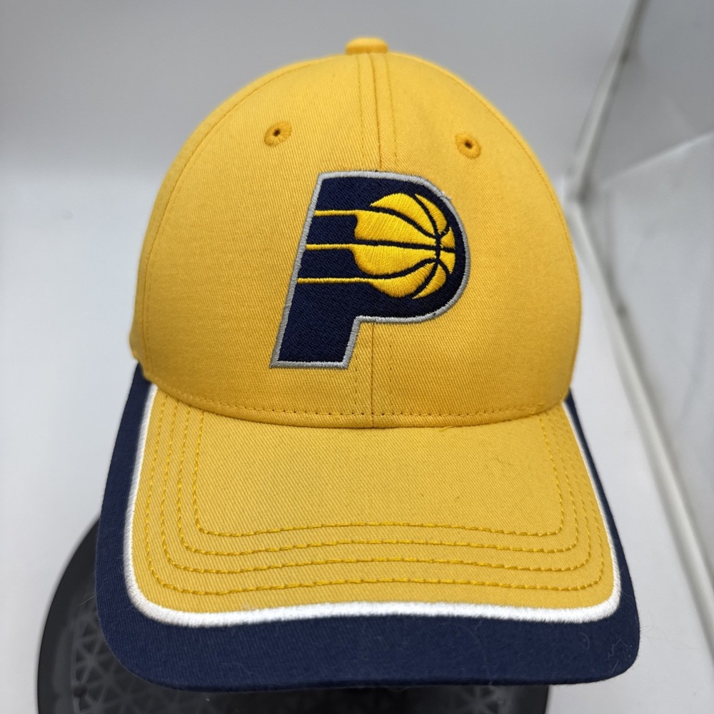 Indiana Pacers NBA‎ Strapback Main Gate Embroidered Baseball Hat Cap LUCAS OIL